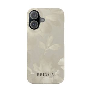 Floral Slim Phone Case, Elegant Phone Cover, Stylish Slim Case, Personalized Gift, Floral Design Phone Accessory