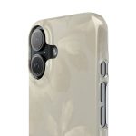 Floral Slim Phone Case, Elegant Phone Cover, Stylish Slim Case, Personalized Gift, Floral Design Phone Accessory