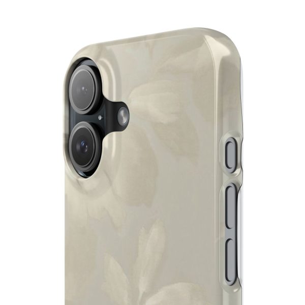 Floral Slim Phone Case, Elegant Phone Cover, Stylish Slim Case, Personalized Gift, Floral Design Phone Accessory