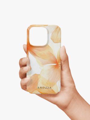 Golden Bloom — Floral iPhone Case