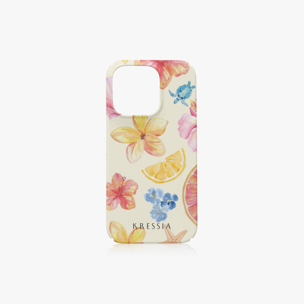 Tropical Wave — Floral iPhone Case