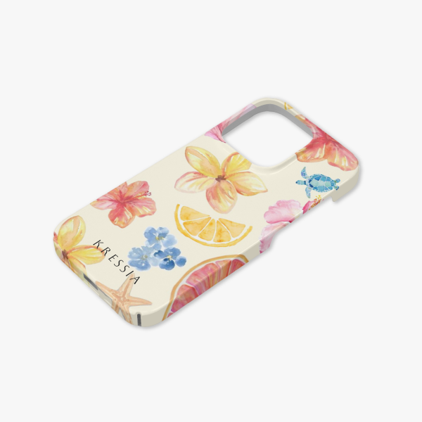 Tropical Wave — Floral iPhone Case