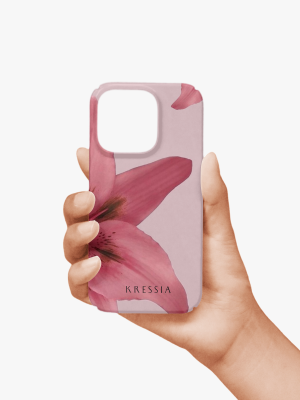 Pink Lily – Floral iPhone Case