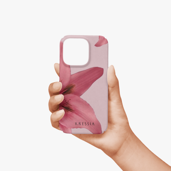 Pink Lily – Floral iPhone Case