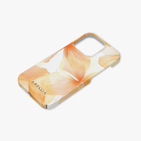 Golden Bloom — Floral iPhone Case