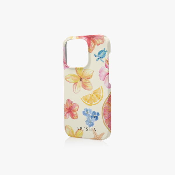 Tropical Wave — Floral iPhone Case
