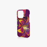Electric Lily — Floral iPhone Case