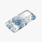 Blue Whisper — Floral iPhone Case