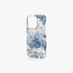 Blue Whisper — Floral iPhone Case