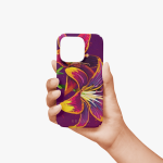 Electric Lily — Floral iPhone Case