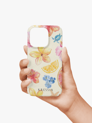 Tropical Wave — Floral iPhone Case